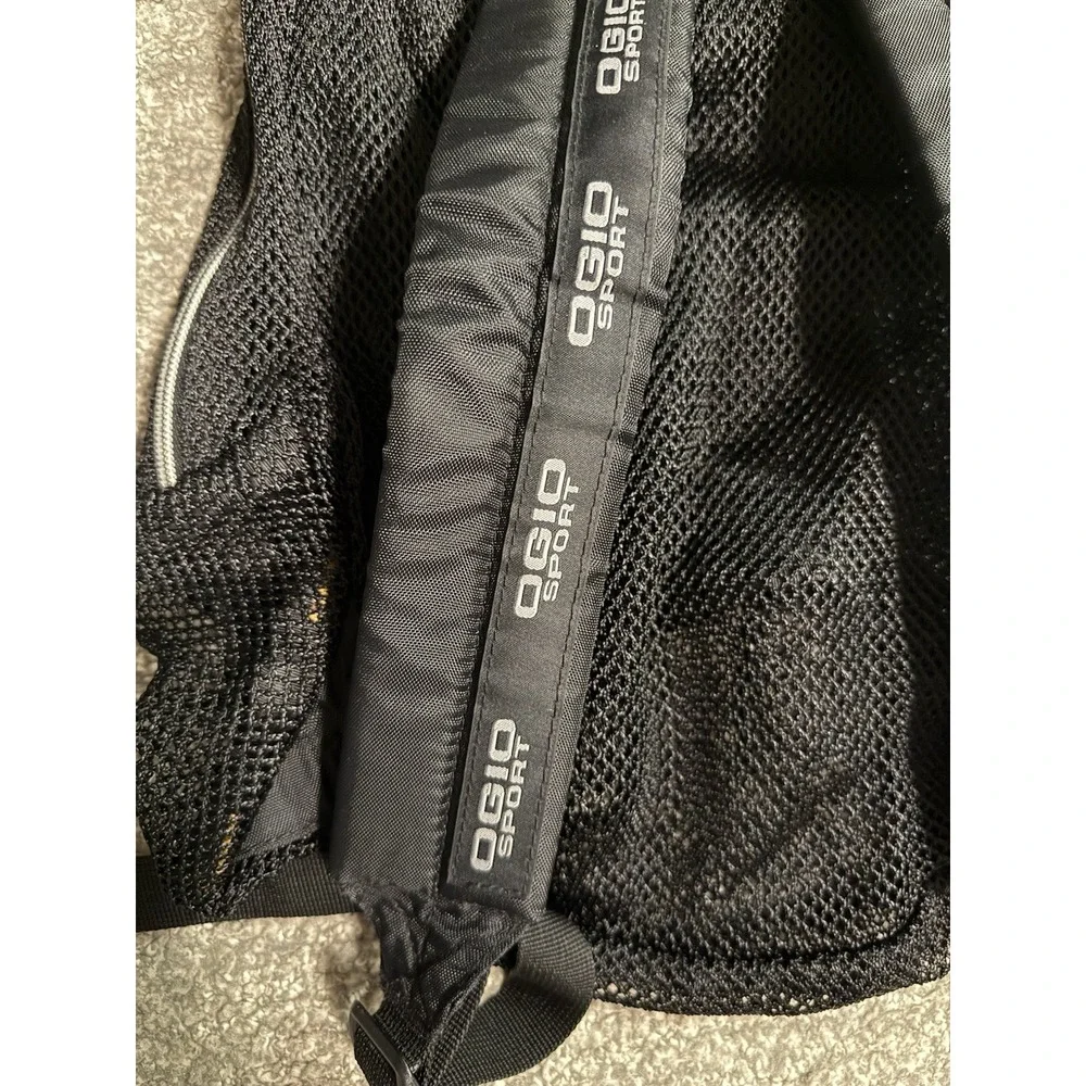 OGIO Airhead Mesh Backpack Black Lightweight Sport Pack Gym Travel Bag EUC